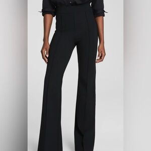Spanx Perfect Pant Ponte High-Rise Flare Black Pants